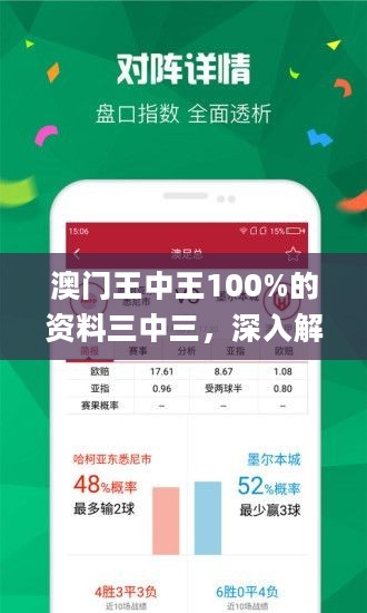 三中三澳門，探索神秘之地，揭示獨(dú)特魅力，探索神秘魅力，澳門三中三之旅揭秘獨(dú)特風(fēng)采