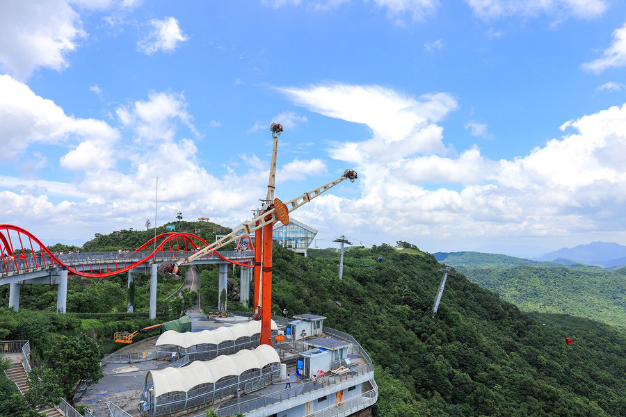 探索神秘壯麗的東部華僑城大峽谷，探索壯麗神秘之旅，東部華僑城大峽谷